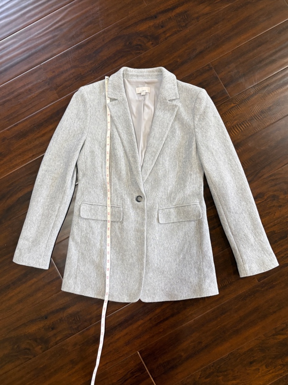 LOFT gray blazer